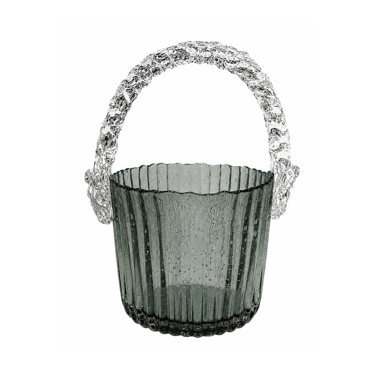 گلدان دکوری مدل Smoky Aura کد 001