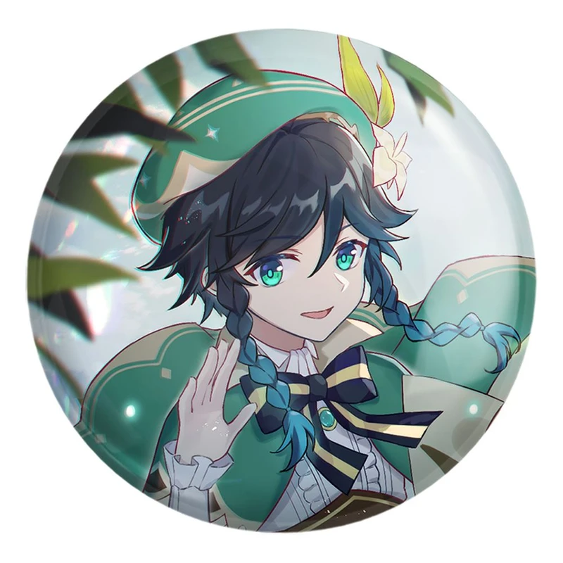 پیکسل خندالو طرح بازی گنشین ایمپکت Genshin Impact کد 25696 مدل بزرگ