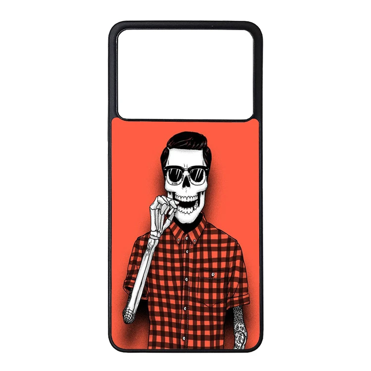  کاور گالری وبفر طرح اسکلت مناسب برای گوشی موبایل شیائومی poco x6 pro