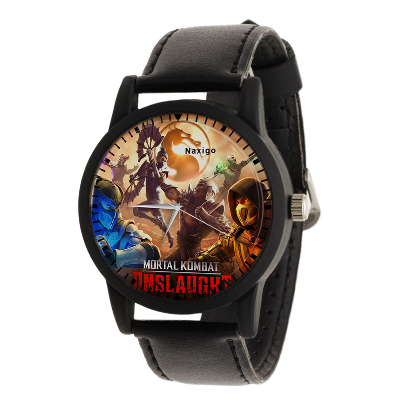 ساعت مچی عقربه ای ناکسیگو مدل Mortal Kombat کد LF6773 ساعت مچی عقربه ای ناکسیگو مدل Mortal Kombat کد LF6773