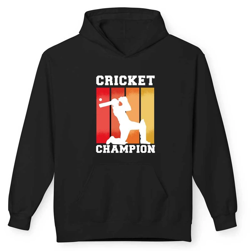 هودی مردانه مدل رشته ورزشی کریکت کد 918