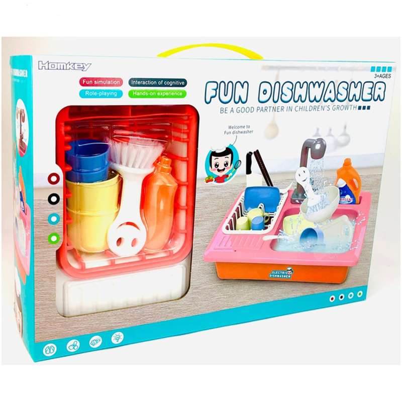 اسباب بازی سینک ظرفشویی مدل Dish shower کد 2036