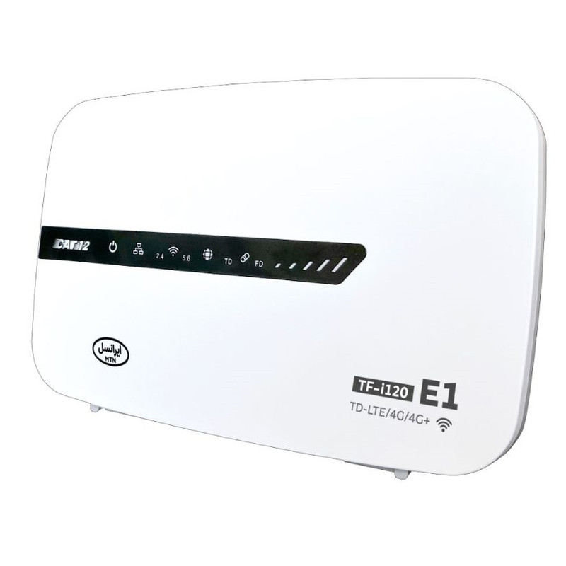 مودم 4.5G ایرانسل مدل TF i120 4.5G E1 به همراه سیمکارت و 1000 گیگابایت اینترنت 6 ماهه