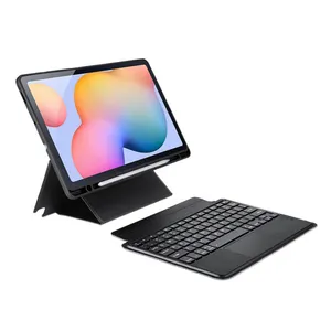 کیف کلاسوری کیبورددار دوکس دوکیس مدل DK مناسب برای تبلت سامسونگ Galaxy Tab S6 Lite SM-P619 / SM-P615