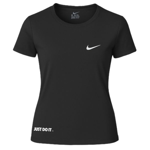 تی شرت  ورزشی آستین کوتاه زنانه مدل Lunara رنگ مشكي