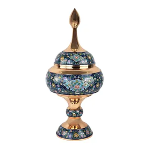  شکلات خوری مسی مدل سلطنتی کد 35