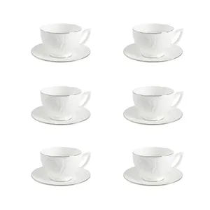 سرویس قهوه خوری 12 پارچه 6 نفره شاهین مدل dantella d