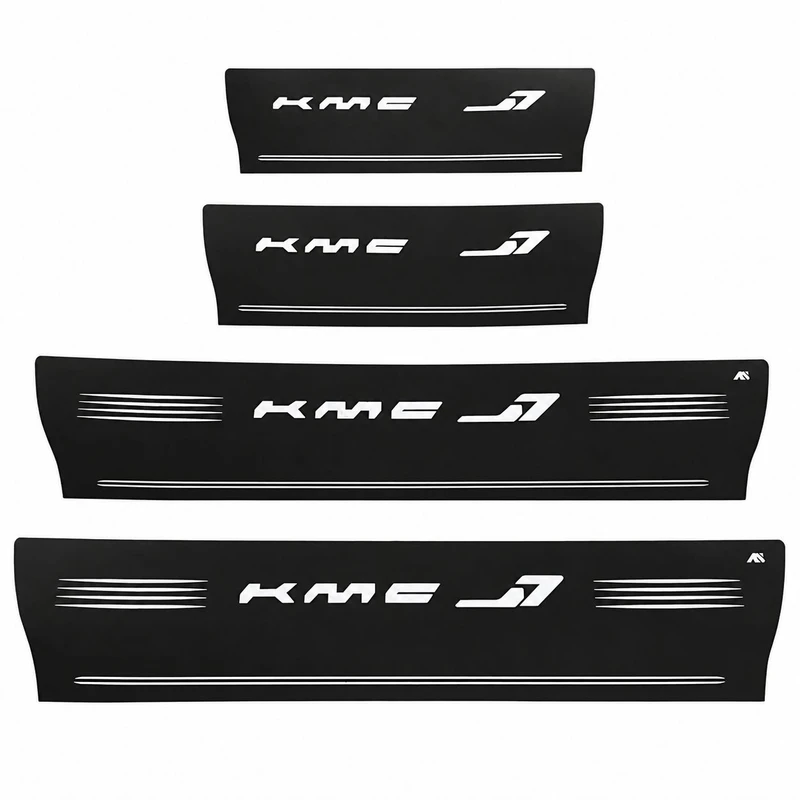 برچسب پارکابی خودرو استیک کد M320 مناسب برای KMC J7 مجموعه 4 عددی