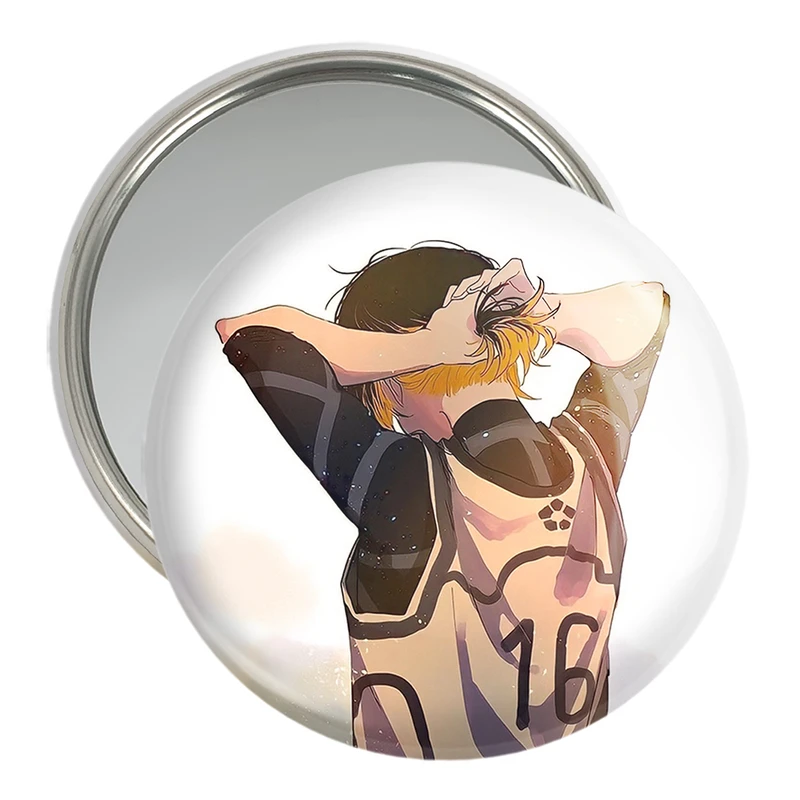 آینه جیبی خندالو مدل مگورو انیمه Blue Lock کد 24400