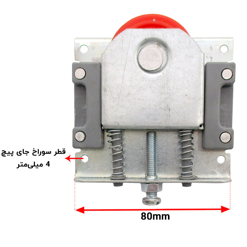قرقره در کشویی مدل ریلی کد 02 بسته 2 عددی