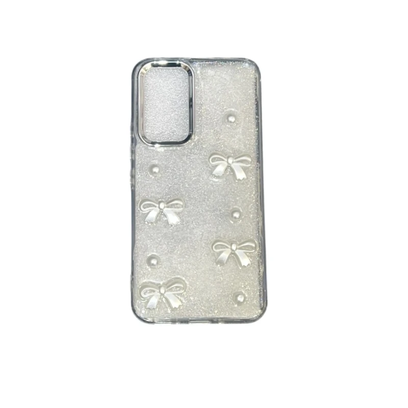 کاور مدل رزیتی شاین طرح پاپیون کد p04 مناسب برای گوشی موبایل سامسونگ Galaxy  A32 4G 