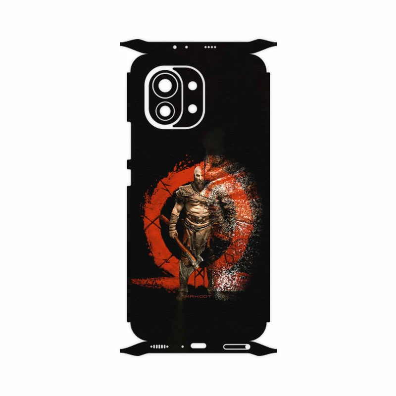 برچسب پوششی ماهوت مدل God-Of-War-Game-FullSkin مناسب برای گوشی موبایل شیائومی Mi 11 5G