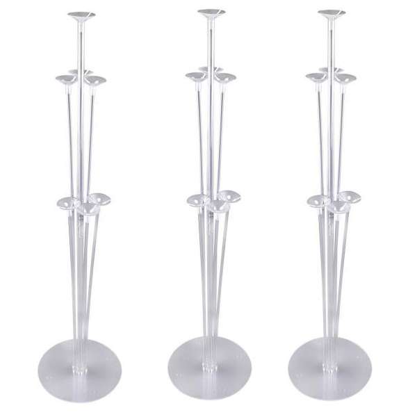  استند بادکنک سورتک مدل 7 شاخه کد lux3 بسته 3 عددی 