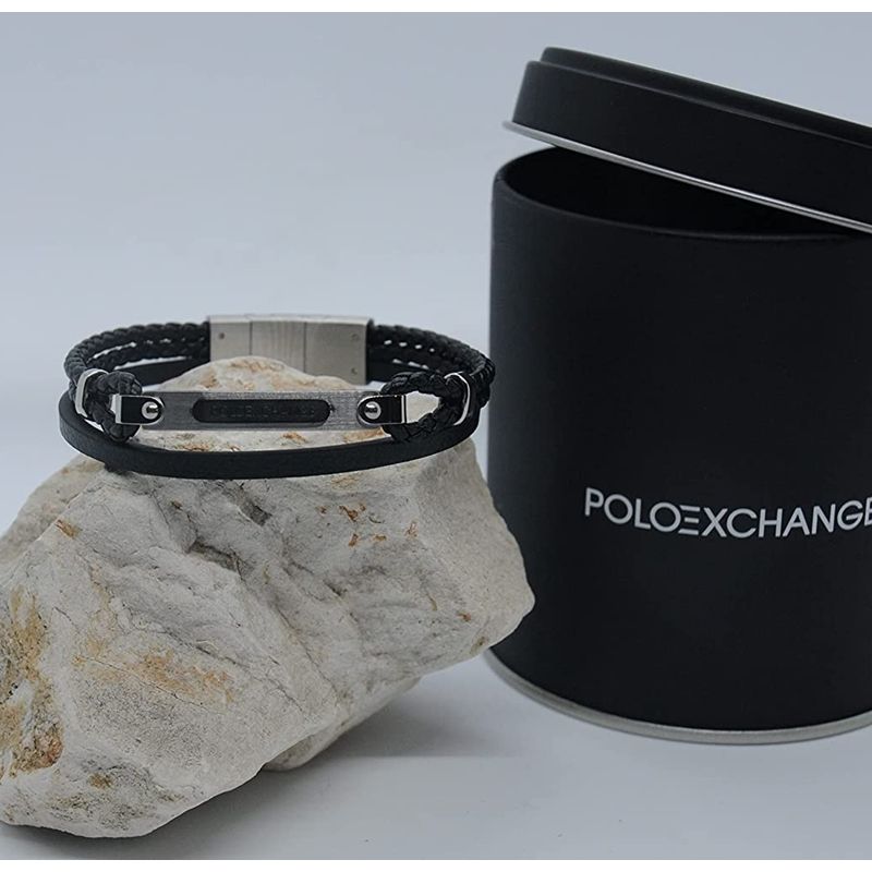 دستبند مردانه پولو اکسچنج مدل PXY968 -  - 2