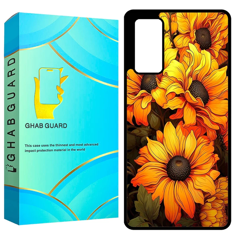 کاور قاب گارد طرح آفتاب گردان مدل GCHPS20U مناسب برای گوشی موبایل سامسونگ Galaxy S20 Ultra 4G / Galaxy S20 Ultra 5G   