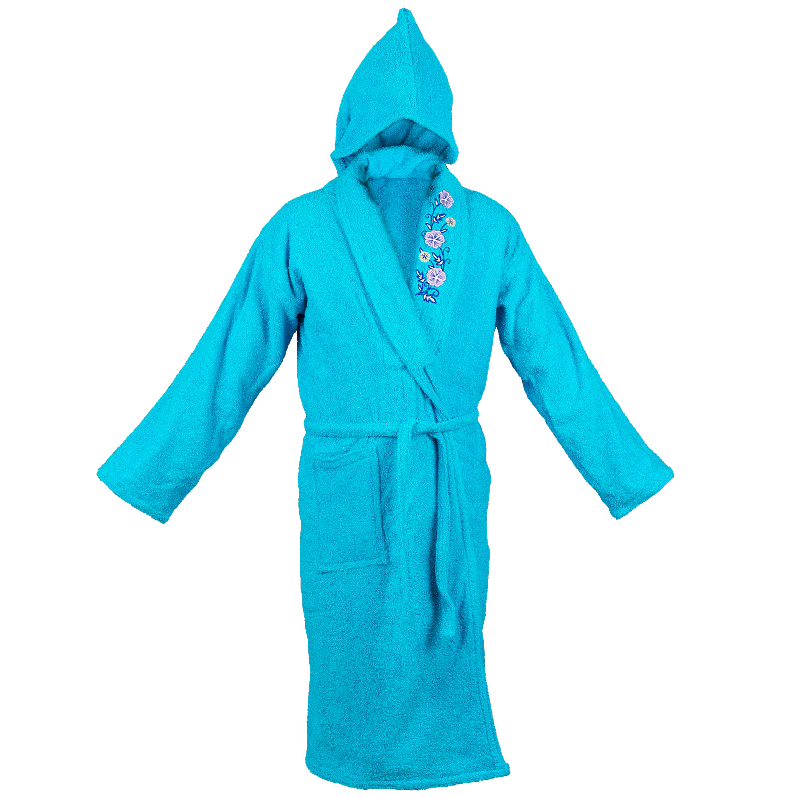 حوله پالتویی طرح گل سایز 125