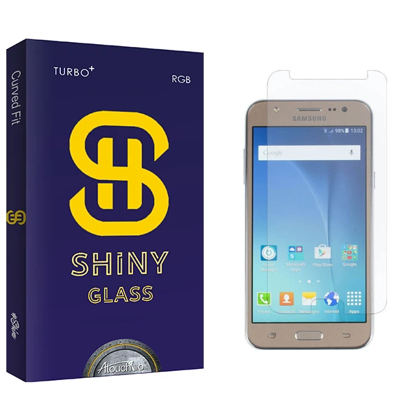 محافظ صفحه نمایش شیشه ای آتوچبو مدل Shiny Glass مناسب برای گوشی موبایل سامسونگ Galaxy J3