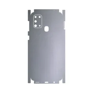 MAHOOT Matte-Silver Cover Full skin Sticker for Samsung Galaxy M31