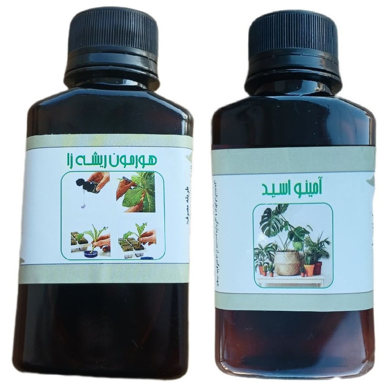 کود مایع امینو اسید و هورمون ریشه زا  مدل life drop حجم 110 میلی لیتر بسته 2 عددی