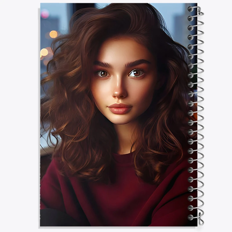 دفتر لیست خرید 50 برگ خندالو طرح دخترانه کد F7243