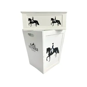 ست سطل و جای دستمال کاغذی مدل 296