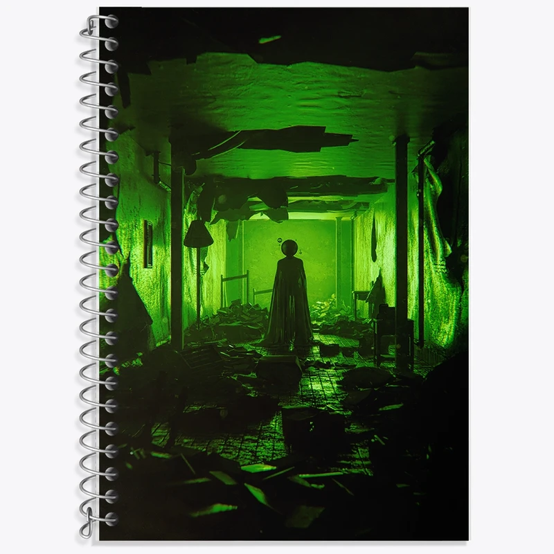 دفتر زبان 50 برگ خندالو مدل سه خط طرح مفهومی کد F514