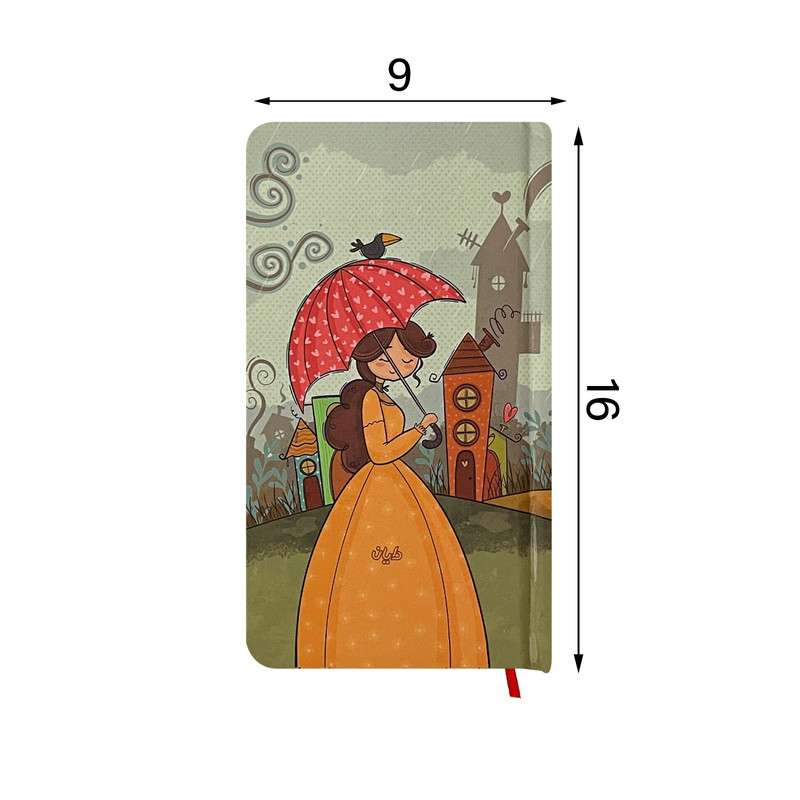 تقویم جیبی سال 1404 دایان مدل امیلی کد 06