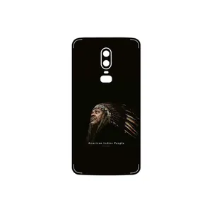 MAHOOT Portrait of an Indian Man Cover Sticker for OnePlus 6