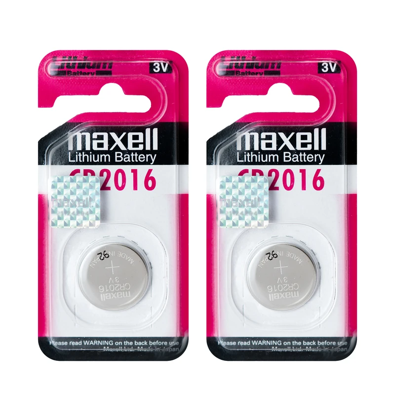 باتری سکه ای مکسل مدل CR2016 بسته دو عددی