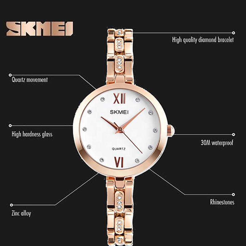 ساعت مچی عقربه ای زنانه اسکمی مدل 1225 ساعت مچی عقربه ای زنانه اسکمی مدل 1225