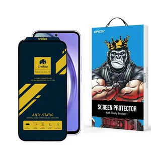 Epicoy Chelipa Anti-Static Glass Screen Protector For Xiaomi Redmi Note 12 Pro Plus