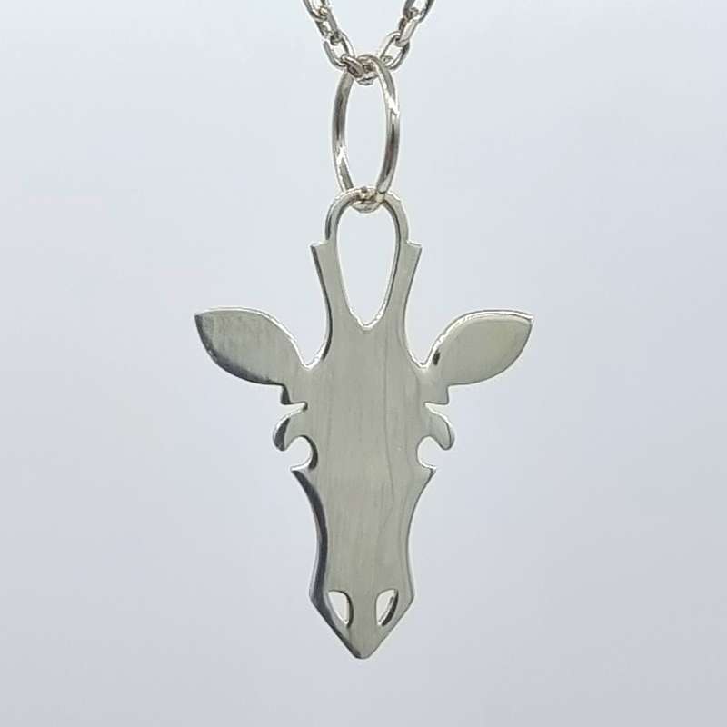 گردنبند نقره زنانه مدل زرافه گردنبند نقره زنانه مدل زرافه