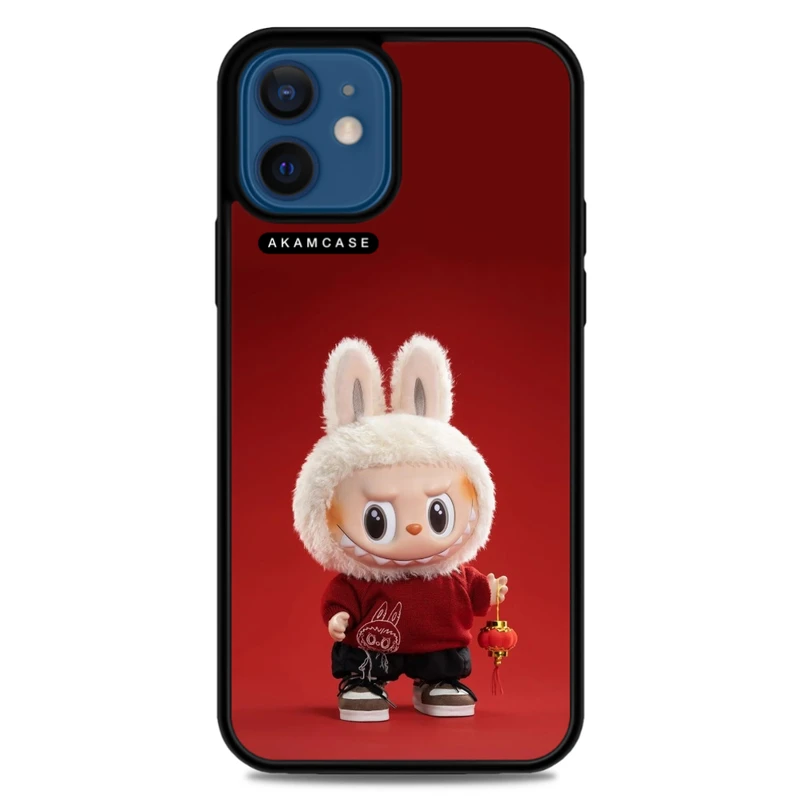 کاور آکام مدل AMC-WA12M-LABUBU-23 مناسب برای گوشی موبایل اپل iPhone 12 Mini