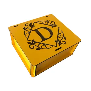 جعبه هدیه چوبی مدل j123