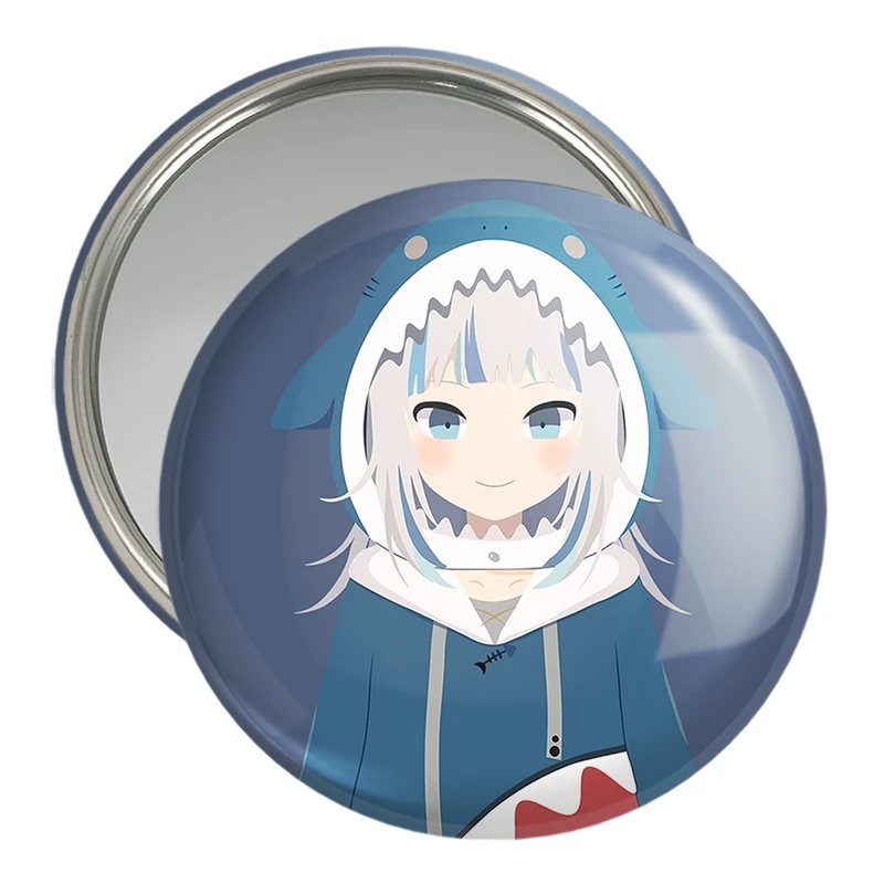 آینه جیبی خندالو مدل دختر انیمه ای  کد 18092