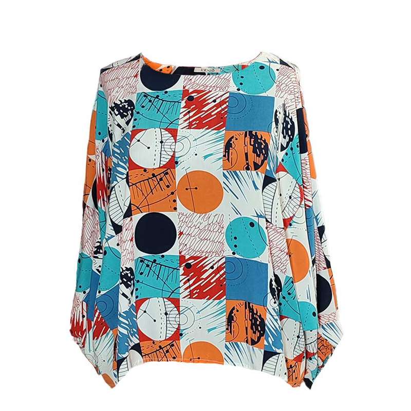 بلوز آستین بلند زنانه مدل نسترن کد 2