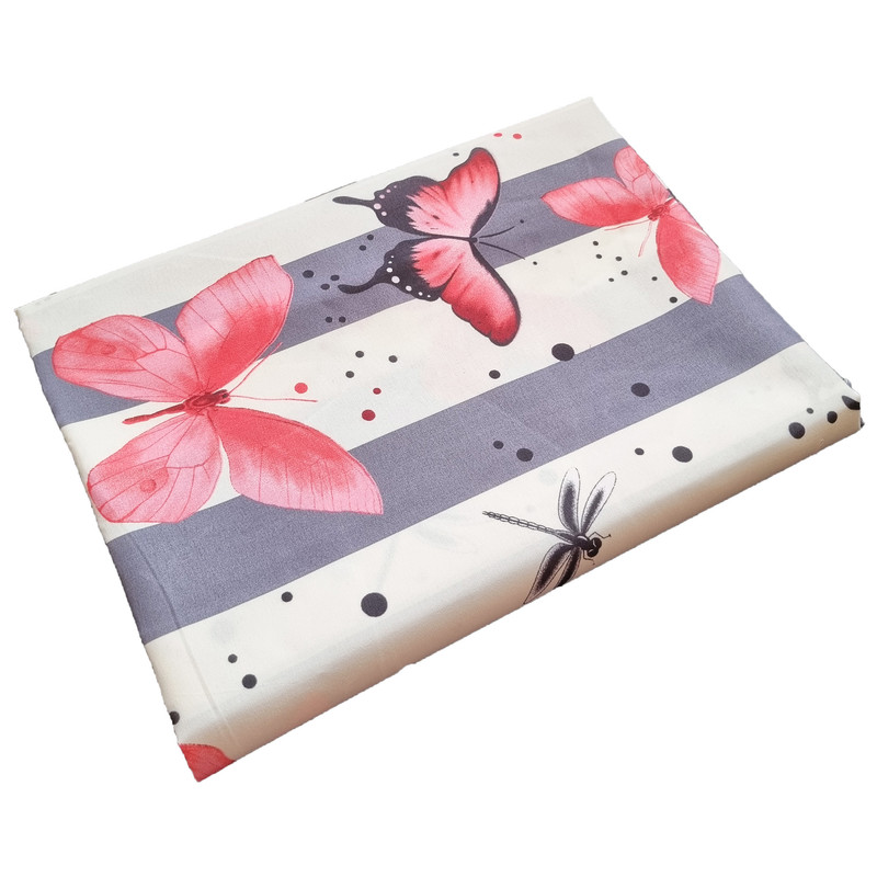 ملحفه مدل کشدار کد LS 5015 یک نفره سایز 120×200 سانتی متر 