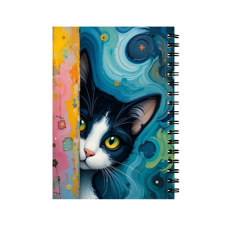 دفتر مشق 60 برگ طرح گربه کد 420