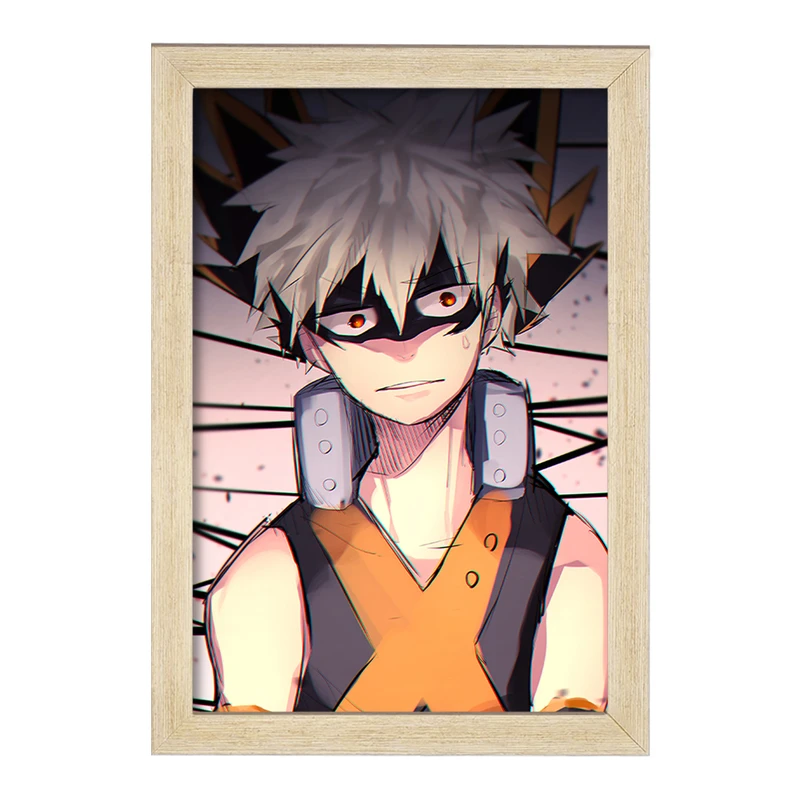 تابلو خندالو مدل باکوگو انیمه آکادمی قهرمان من  کد 16122