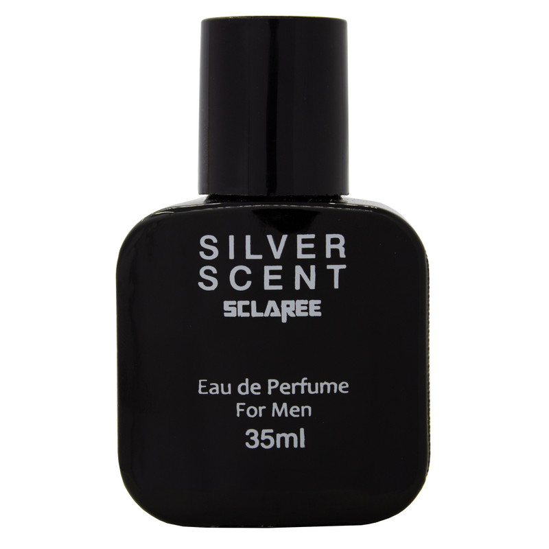 عطر جیبی مردانه اسکلاره مدل Silver Scent حجم 35 میلی لیتر به همراه عطر جیبی مردانه اسکلاره مدل Tom Ford