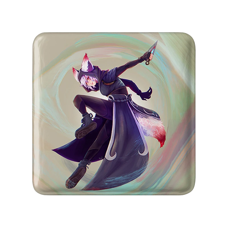 پیکسل خندالو طرح بازی اورواچ (Overwatch) مدل مربعی کد 31630