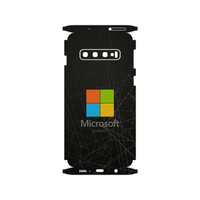 برچسب پوششی ماهوت مدل Mcrsft-FullSkin مناسب برای گوشی موبایل سامسونگ Galaxy S10