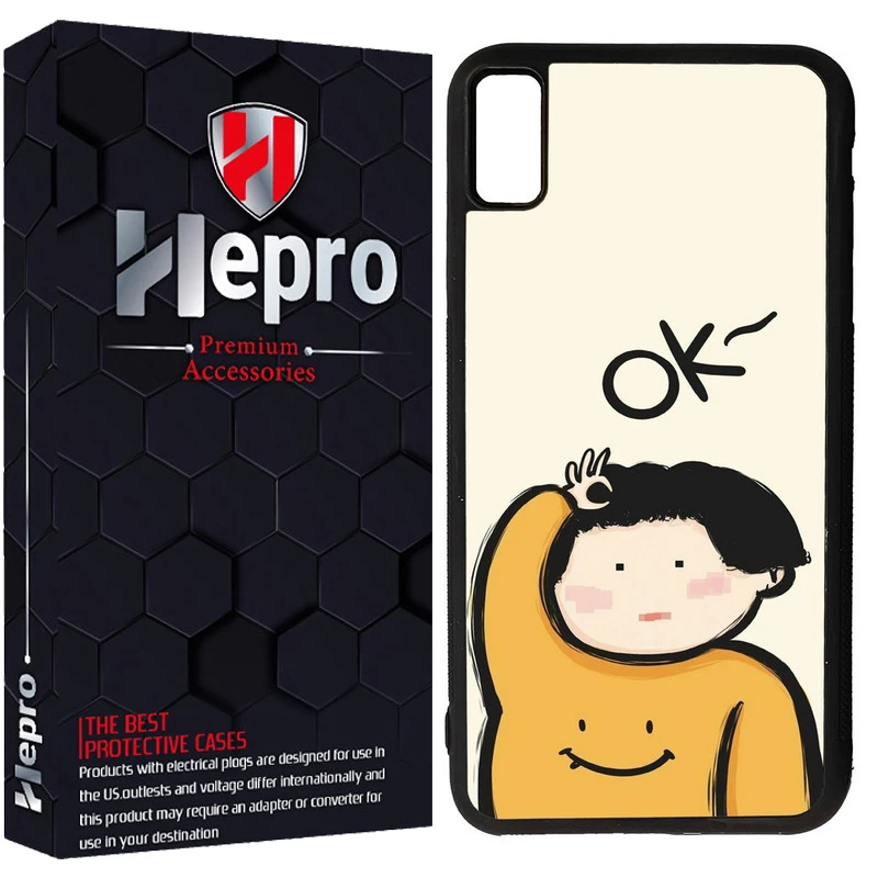 کاور هپرو طرح فانتزی مدل TPU مناسب برای گوشی موبایل اپل IPHONE X / XS