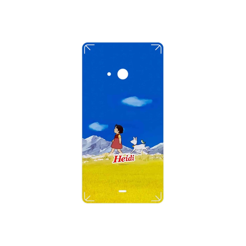 برچسب پوششی ماهوت مدل Heidi Girl of the Alps مناسب برای گوشی موبایل مایکروسافت Lumia 540