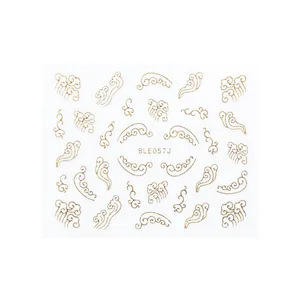 استیکر طراحی ناخن بی ال ای مدل BLE057J