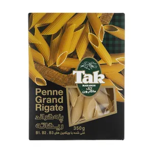ماکارونی پنه گراند ریگاته تک کاکارون - 350 گرم 