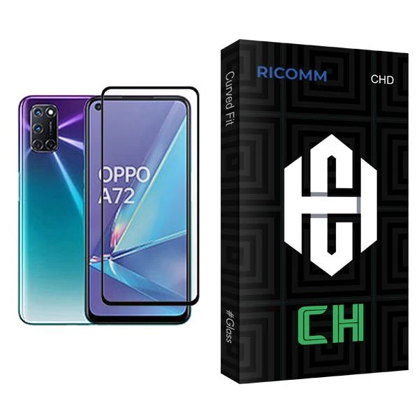 محافظ صفحه نمایش ریکام مدل CH Glass MIX001 مناسب برای گوشی موبایل اوپو A72