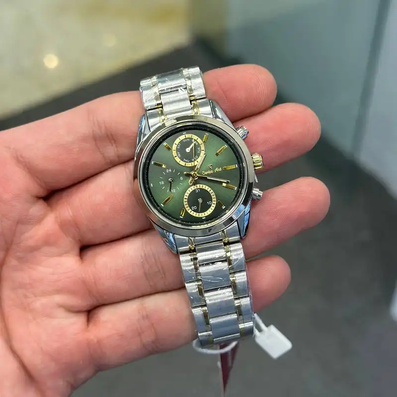 ست ساعت مچی عقربه ای زنانه و مردانه سوئیس آرت مدل 420022