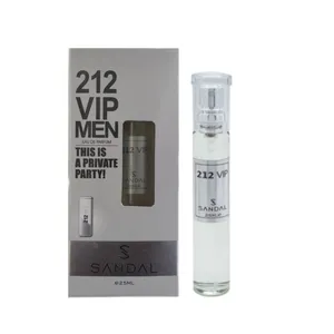 عطر جیبی مردانه سندل مدل vip212 حجم 25 میلی لیتر