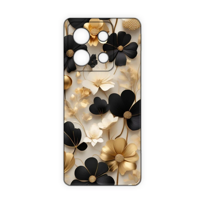 کاور مدل گل کد 322 مناسب برای گوشی موبایل شیائومی Redmi Note 13 4G